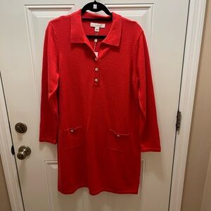 Lilly Pulitzer orange Long Sleeve Dress